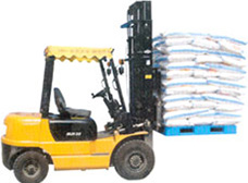 托盤與機(jī)械叉車的配合使用場景